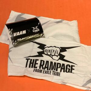 VAAM THE RAMPAGE 限定 オリジナルタオル 白