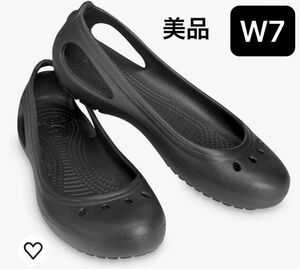 クロックス　レディースサンダル (W7) 美品