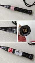 新品 ウイルソン バドミントンラケット ブレイズ SX7000 WRT8543202 4U 5G バトミントン ブラック×ピンク ラケット BLAZE SX7000_画像6
