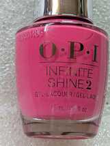 新品 OPI インフィニットシャイン ストロベリー マルガリータ ISLM23 速乾5分 マニキュア 色ツヤ長持ち ピンク 15mL ネイルカラー O・P・I_画像2