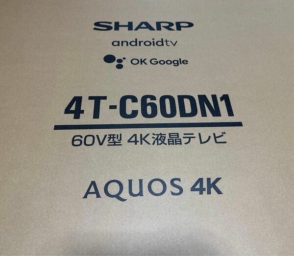 ジャンク品 シャープ 60V型 4K 液晶 テレビ AQUOS 4T-C60DN1