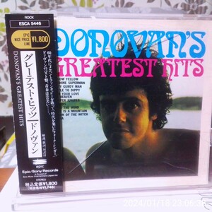 Donovan /Greatest Hits 日本盤帯付き