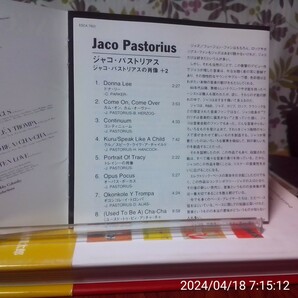 Jaco Pastorius / ジャコ・パストリアスの肖像 日本盤帯付きの画像4