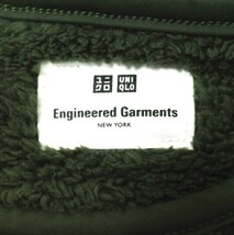 新品 Engineered Garments x UNIQLO エンジニアードガーメンツ ユニクロ 19AW 別注 フリースプルオーバー 341-423111 M OLIVE g16383_画像7
