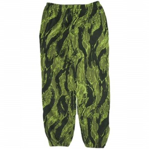 Needles Sportswear ニードルス ZIPPED WARM-UP PANT - POLY FLEECE フリースパンツ FK268 S Tiger Camo Stripe カモフラージュ g16260