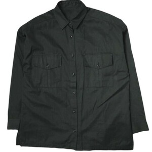 CITYSHOP シティショップ 23SS 日本製 DRY GABA WORK SHIRT ドライギャバワークシャツ 23050042203010 Free ブラック 長袖 トップス g16499