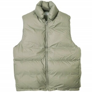 Unlikely アンライクリー 23AW Simple Down Vest シンプルダウンベスト U23F-06-0001 M BEIGE EPIC リップストップナイロン g16107