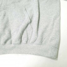 新品 GILDAN ギルダン Heavy Blend 8.0 oz Hooded Sweatshirt 裏起毛 スウェットプルオーバーパーカー L グレー トップス g16379_画像6