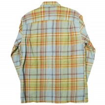 PATAGONIA パタゴニア 12AW M's Fjord Flannel Shirt メンズフィヨルドフランネルシャツ 53947 S CJS オーガニックコットン チェック_画像2