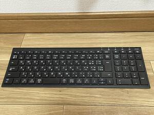 iClever キーボード Bluetooth ワイヤレス 日本語 JIS配列 3台同時接続 テンキー キーボード コンパクト Type-c フルサイズ IC-BK22