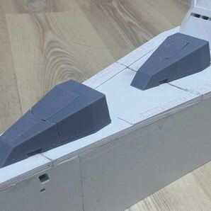 1/144 アメリカ海軍 DDG-1000 ズムウォルト級ミサイル駆逐艦 半組立済完成品 送料無料 艦船 の画像4