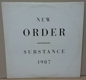 【2LP】NEW ORDER / SUBSTANCE■1987年UK盤/Fact-200/TOWN HOUSE、DMM刻印■ニュー・オーダー