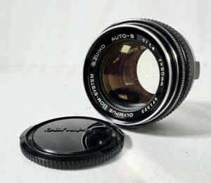 【売り切り】【中古品】OLYMPUS オリンパス OM-SYSTEM G.ZUIKO Auto S 1:1.4 f=50mm 単焦点レンズ 