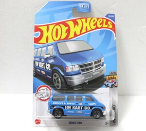 BESTBUY/ダッジバン/青/ブルー/ホットウィール/ベストバイ限定/Hotwheels/Dodge Van/Blue/Best Buy Exclusive/