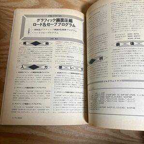 K3FF1-240410 レア［The BASIC ザ・ベーシック 1986年 1月号～12月号 まとめて12冊セット］HITMAN98の世界 下手な奴ほどCが好きの画像4