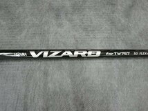 新品即抜き ホンマ 純正カーボン VIZARD for TW757 (S) T//WORLD TW757 Type-D／S純正スリーブ付 ドライバー用 JP (BERES NX/GS/TR20対応)_画像1