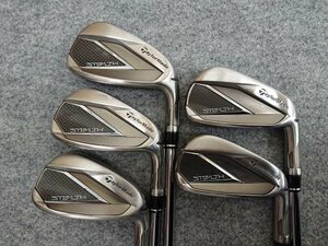 @【中古】 テーラーメイド STEALTH ステルス #6-PW 5本 アイアンセット N.S.PRO MODUS3 モーダス3 TOUR105 (S)