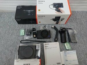 @【中古】 新品同様 SONY サイバーショット RX100 Ⅶ ブラック デジタルカメラ Cyber-shot デジカメ ソニー ジャケットケース付