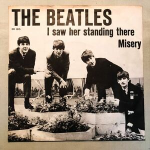 ◆デンマークORG◆ BEATLES / I SAW HER STANDING THERE ◆貴重ジャケット付き/ODEON黒ラベル