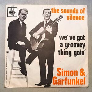 ◆65年 オランダORG◆ SIMON & GARFUNKEL / THE SOUNDS OF SILENCE ◆貴重ジャケット付き