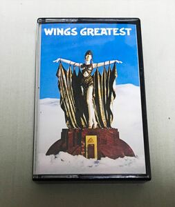 *UK ORG cassette tape * WINGS / GREATEST *PAUL McCARTNEY