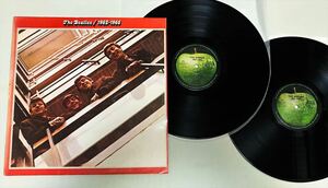 ◆インドORG 真空管カット 2枚組LP◆ BEATLES 1962 - 1966 ◆赤盤