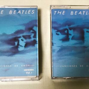 ◆スペインORG カセットテープ2本組◆ BEATLES / CANCIONES DE AMOR (LOVE SONGS) ◆レア独自デフジャケットの画像1