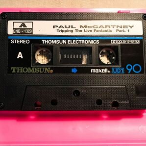 ◆アラブ首長国連邦ORG カセットテープ◆ PAUL McCARTNEY / TRIPPING THE LIVE FANTASTIC PART 1 ◆の画像3