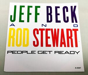 ◆EU ORG◆ JEFF BECK & ROD STEWART / PEOPLE GET READY ◆