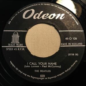 ◆オランダORG◆ BEATLES / LONG TALL SALLY / I CALL YOUR NAME ◆ODEON黒ラベルの画像2