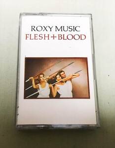 ◆UK ORG カセットテープ◆ ROXY MUSIC / FLESH + BLOOD ◆