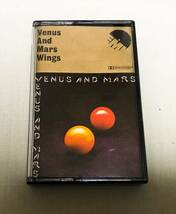 ◆UK ORG カセットテープ◆ WINGS / VENUS AND MARS ◆PAUL McCARTNEY/金色ジャケット_画像1