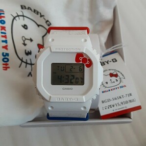 未使用 CASIO BABY-G カシオ ベビーG HELLO KITTY ハローキティ コラボレーションモデル BGD-565KT-7JR 腕時計 サンリオ 白