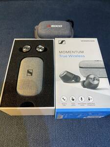 Sennheiser MOMENTUM True Wireless M3IETW BLACK ゼンハイザー 完全 ワイヤレスイヤホン Bluetooth 高音質 おまけ付き