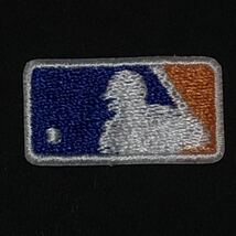 MLB バッターマン 極小（約3cm） ２枚セット　ワッペン　メッツカラー_画像2