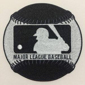 MLB アンパイア ボール型 ワッペン