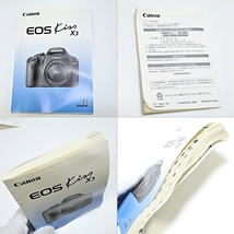 Canon EOS Kiss X3 + ZOOM LENS EF-S 18-55mm 1:3.5-5.6 IS キャノン デジタル一眼レフカメラ レンズ 難有 説明書 箱付き 007FAZFI14_画像9