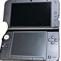 NINTENDO 3DS LL SPR-001 任天堂 ゲーム機 本体のみ タッチペン欠品 ブラック 008FMZFI22_画像8