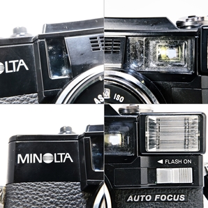 MINOLTA AUTO FOCUS HI-MATIC AF-D LENS 38mm 1:2.8 ミノルタ オートフォーカス コンパクトフィルムカメラ 難有 007FUZFI08の画像4