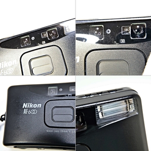 Nikon PANORAMA AF600 QUARTZ DATE Nikon Lens 28mm F3.5 Macro ニコン パノラマ コンパクトフィルムカメラ ケース付き 008FJZFI11の画像4