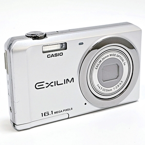 CASIO EXILIM EX-ZS6 カシオ エクシリム コンパクトデジタルカメラ デジカメ シルバー バッテリー付き 005FUZFI29の画像3