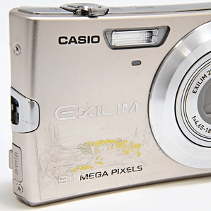 CASIO EXILIM EX-Z250 カシオ エクシリム コンパクトデジタルカメラ デジカメ ゴールド バッテリー付き 難有 003FUZFI38の画像5