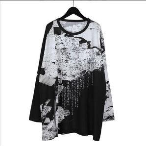 2022AW ground y グラウンドワイ 宮沢賢治 『眼にて云う』 ジャンボカットソー ロングスリーブ 文豪