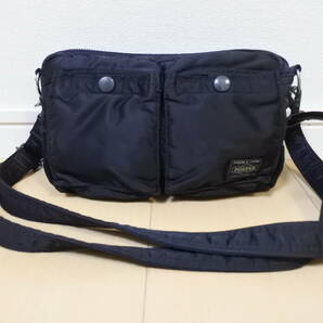 ☆美品☆PORTER ポーター タンカー 2way ショルダーバッグ 黒 ab☆