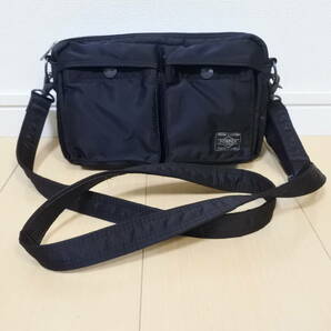 ☆美品☆PORTER ポーター タンカー 2way ショルダーバッグ 黒 ak☆