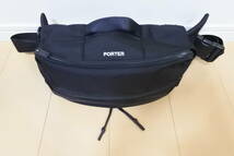 ☆新品同様☆PORTER ポーター 2way アップサイド 黒 UPSIDE SLING SHOULDER 532-17903_画像3