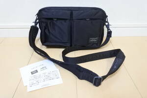 ☆新品同様☆PORTER ポーター タンカー 2way ショルダーバッグ 黒 aｃ☆