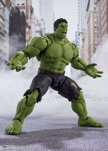  S.H.フィギュアーツ アベンジャーズ ハルク -《AVENGERS ASSEMBLE》EDITION- 約200mm PVC&ABS製 塗装済み可動フィギュア 