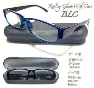 ＋4.0 老眼鏡　BLC ケース付　即出荷　( ＋1.0 ＋1.5 ＋2.0 ＋2.5 ＋3.0 ＋3.5 ＋4.0＋4.5＋5.0 ) ザ老眼鏡