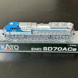 super-beauty goods *KATO 176-8411 SD70ACe George Bush #4141 George * bush * almost new goods * hard-to-find rare 